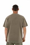 Arma Erkek Oversize Kısa Kollu Bisiklet Yaka Sweatshirt 
