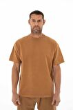 Arma Erkek Oversize Kısa Kollu Bisiklet Yaka Sweatshirt 