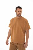 Arma Erkek Oversize Kısa Kollu Bisiklet Yaka Sweatshirt 