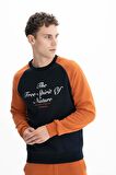 Arma Erkek Regular Fit Bisiklet Yaka Sweatshirt 