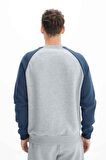 Arma Erkek Regular Fit Bisiklet Yaka Sweatshirt 