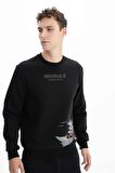 Arma Erkek Regular Fit Bisiklet Yaka Sweatshirt 