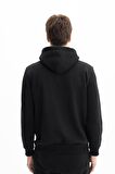 Arma Erkek Regular Fit Cepsiz Kapşonlu Sweatshirt 