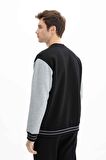 Arma Erkek Relax Fit Bisiklet Yaka Sweatshirt 