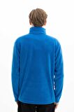 Arma Erkek Basic Regular Fit Dik Yaka Tüy Bırakmayan Softech Polar Yarım Fermuarlı Sweatshirt 
