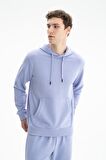 Arma Erkek Regular Fit Şardonsuz 3 İplik Kapşonlu Sweatshirt 