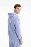 Arma Erkek Regular Fit Şardonsuz 3 İplik Kapşonlu Sweatshirt 