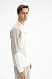 Arma Erkek Regular Fit Şardonsuz 3 İplik Bisiklet Yaka Sweatshirt 