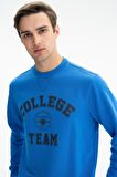 Arma Erkek Regular Fit Şardonsuz 3 İplik Bisiklet Yaka Sweatshirt 