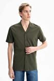 Arma Erkek % 100 Pamuk Penye Pike Regular Fit Polo Yaka Gömlek 