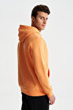 Arma Şık Erkek Regular Fit Basic 3 İplik Şardonlu Kanguru Cepli Kapüşonlu Sweatshirt 