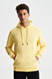 Arma Şık Erkek Regular Fit Basic 3 İplik Şardonlu Kanguru Cepli Kapüşonlu Sweatshirt 