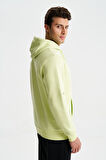 Arma Şık Erkek Regular Fit Basic 3 İplik Şardonlu Kanguru Cepli Kapüşonlu Sweatshirt 