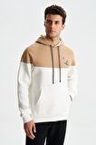 Arma Erkek Pamuklu Regular Fit 3 İplik Şardonlu Kanguru Cepli Sweatshirt 