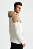 Arma Erkek Pamuklu Regular Fit 3 İplik Şardonlu Kanguru Cepli Sweatshirt 