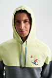 Arma Erkek Pamuklu Regular Fit 3 İplik Şardonlu Kanguru Cepli Sweatshirt 
