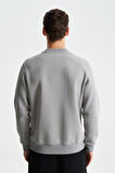 Arma Şık Erkek Regular Fit 3 İplik Şardonlu Bisiklet Yaka Sweatshirt 