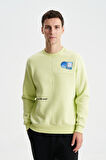 Arma Şık Erkek Regular Fit 3 İplik Şardonlu Bisiklet Yaka Sweatshirt 