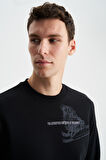 Arma Erkek Regular Fit Pamuk Polyester Kumaş Karışımı Bisiklet Yaka Sweatshirt 