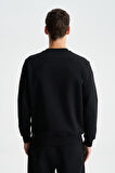Arma Erkek Regular Fit Pamuk Polyester Kumaş Karışımı Bisiklet Yaka Sweatshirt 
