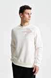 Arma Erkek Regular Fit Pamuk Polyester Kumaş Karışımı Bisiklet Yaka Sweatshirt 