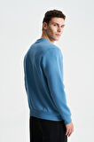 Arma Erkek Regular Fit Pamuk Polyester Kumaş Karışımı Bisiklet Yaka Sweatshirt 
