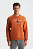 Arma Erkek Regular Fit 3 İplik Şardonlu Pamuklu Bisiklet Yaka Sweatshirt 