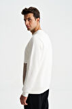 Arma Erkek Regular Fit 3 İplik Şardonlu Yandan Tek Fermuar Cepli Bisiklet Yaka Sweatshirt 