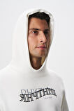Arma Erkek Regular Fit Yazı Baskılı Dikişli Kanguru Cepli Sweatshirt K28254627001 
