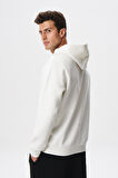 Arma Erkek Regular Fit Yazı Baskılı Dikişli Kanguru Cepli Sweatshirt K28254627001 