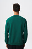 Arma Erkek Regular Fit Yazılı Şardonlu 3 İplik Bisiklet Yaka Sweatshirt 