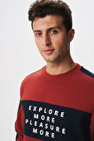 Arma Erkek Regular Fit Yazılı Şardonlu 3 İplik Bisiklet Yaka Sweatshirt K28124602601 