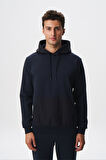 Arma Erkek Slim Fit Basic Kanguru Cepli Su Geçirmeyen Scuba Kumaş İnterlok Kapşonlu Sweatshirt K28254988601 
