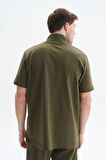 Arma Erkek Regular Fit Basic % 100 Pamuk Süprem Dik Yaka Fermuarlı Tişört Y29344449302 