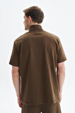 Arma Erkek Regular Fit Basic % 100 Pamuk Süprem Dik Yaka Fermuarlı Tişört Y29344449302 