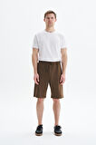 Arma Erkek Regular Fit Basic Süprem % 100 Pamuk Arka Ve Yandan Cepli Şort Y29504279102 
