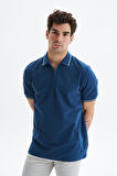 Arma Erkek Regular Fit Basic % 100 Pamuk Pike Fermuarlı Polo Yaka Tişört Y29374354202 