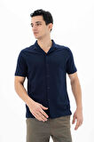 Arma Erkek % 100 Pamuk Penye Pike Regular Fit Polo Yaka Gömlek Y25374351101 