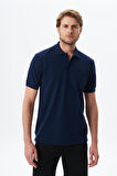 Arma Erkek Yazı Baskılı Regular Fit % 100 Pamuk Pike Polo Yaka Tişört Y29374355602 