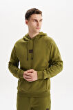 Arma Erkek Regular Fit Kapüşonlu Fermuarlı Kanguru Cepli Sweatshirt – Pamuk Polyester Karışım K30254628602 