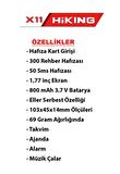 Hiking X11 Lacivert Tuşlu Cep Telefonu 2 Yıl Distribitör Garantili 