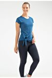 UMBRO REMİT KADIN T-SHİRT/ VF-0076 /İNDİGO