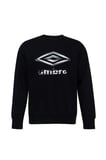 Umbro Erkek Basic Siyah Sweatshirt Fc-0200