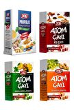 Dola Atom Çayı 4'lü Paket Kış Çayı-Nane Limon-Ihlamur ve Propolis Çayı 