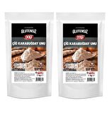 Dola Glutensiz Çiğ Karabuğday Unu 1 Kg 2 Adet
