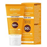 Alldermo SPF 50+ Leke Karşıtı Krem 50 ml Tüp