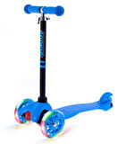 Rookie 3 Tekerlekli Led Işıklı Scooter Mavi