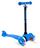 Rookie 3 Tekerlekli Led Işıklı Scooter Mavi