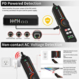 Novacom LT-600S RJ45 Poe Uyumlu Çok Fonksiyonlu Kablo Test Cihazı