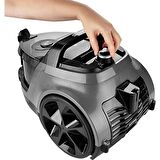 STİLEVS MAXTRON TOZ TORBASIZ ELEKTRİKLİ SÜPÜRGE 800W-GRİ-SİYAH